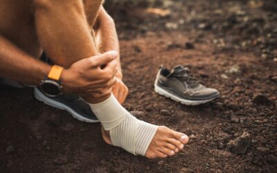 Fysioterapi vid stukning av fotleden
